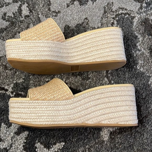 VERONICA BEARD Gable Raffia Platform Espadrille 12 - Picture 5 of 10